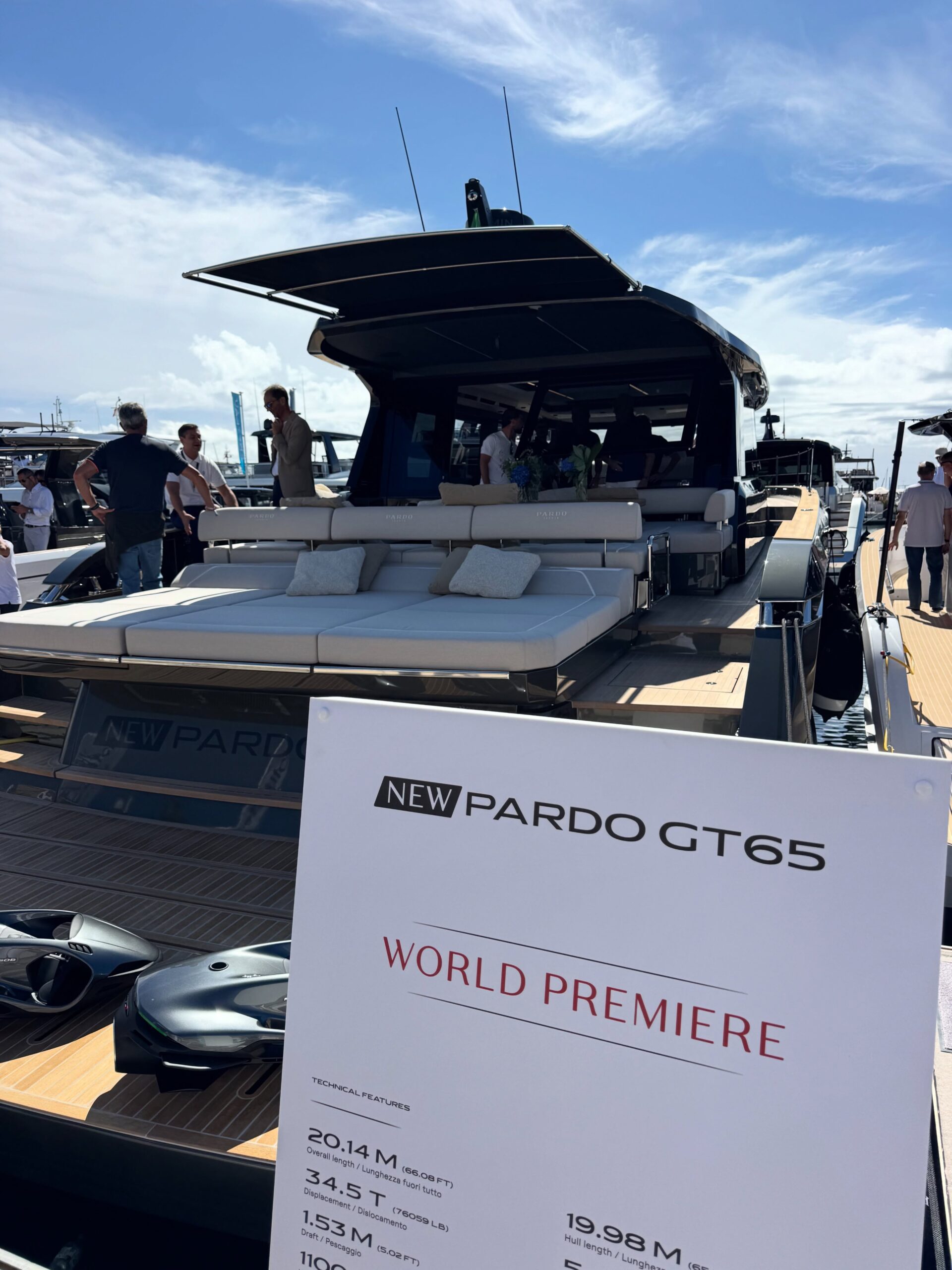 Pardo Yacht GT 65 